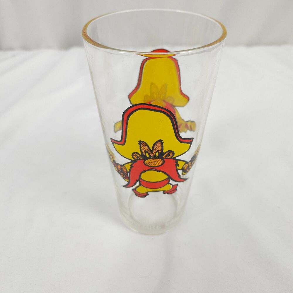 1973 Pepsi Looney Tunes Yosemite Sam‎ Vintage Collector Series Glass Tumbler